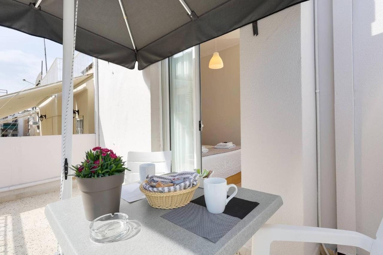 Silver Athens Double Room With Balcony Bagian luar foto