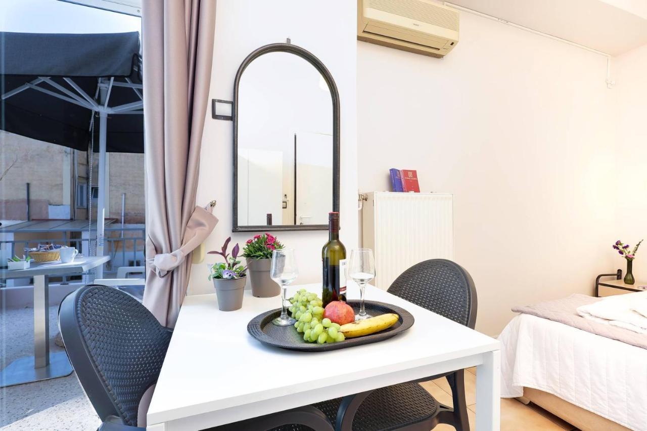 Silver Athens Double Room With Balcony Bagian luar foto
