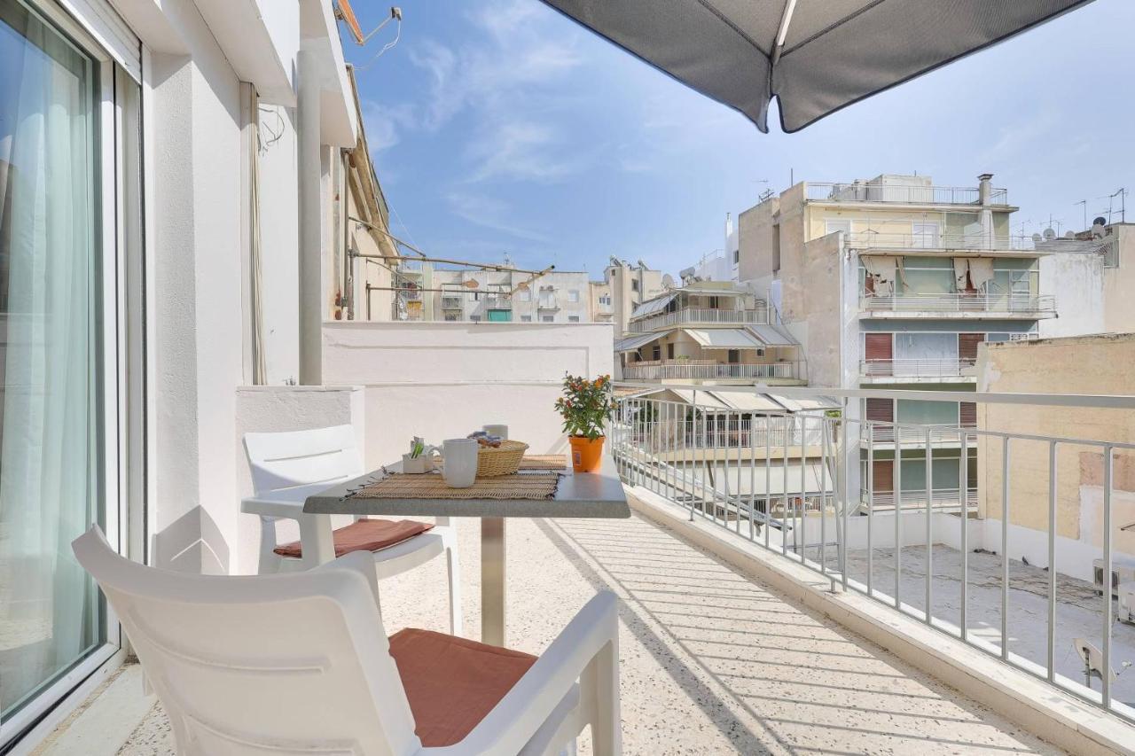 Silver Athens Double Room With Balcony Bagian luar foto