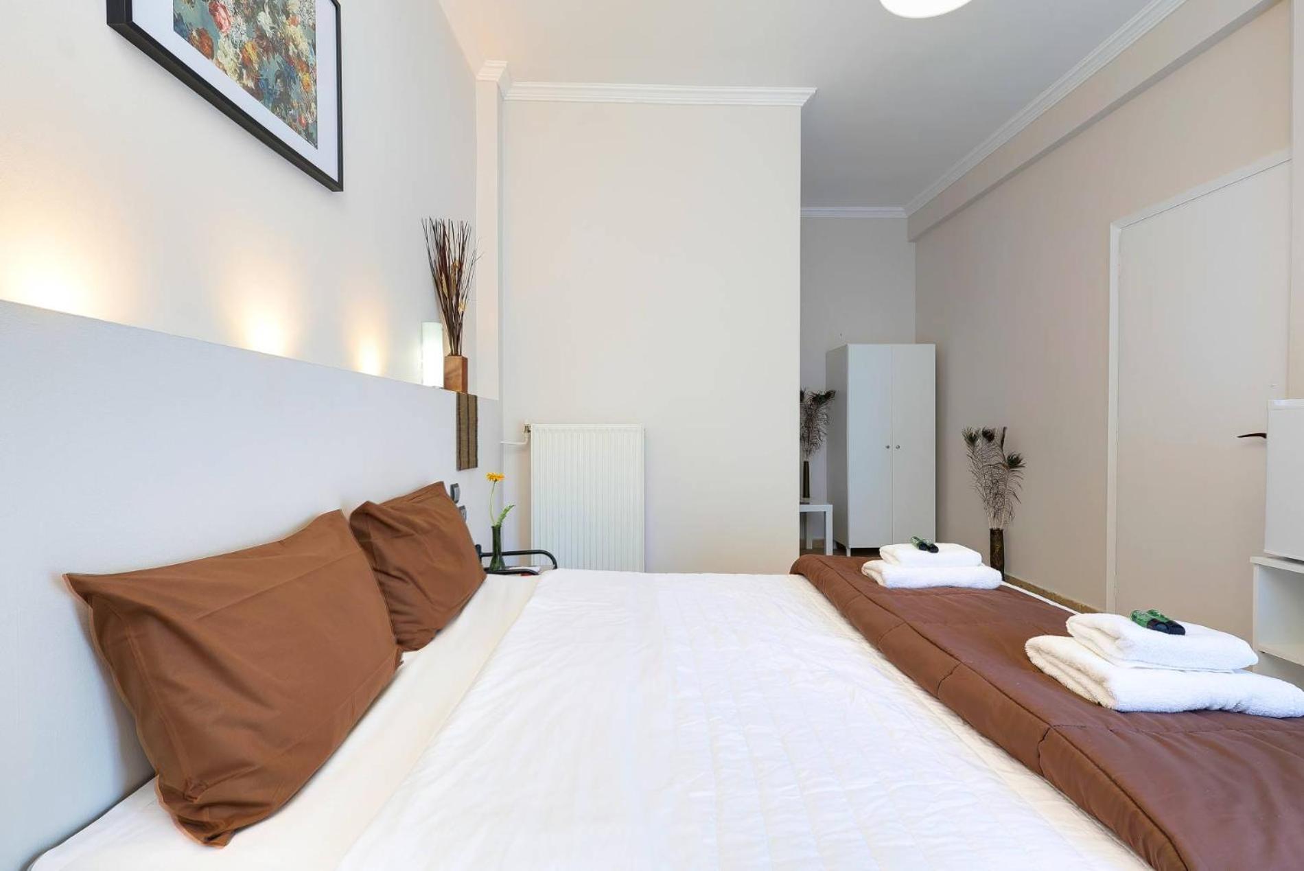 Silver Athens Double Room With Balcony Bagian luar foto