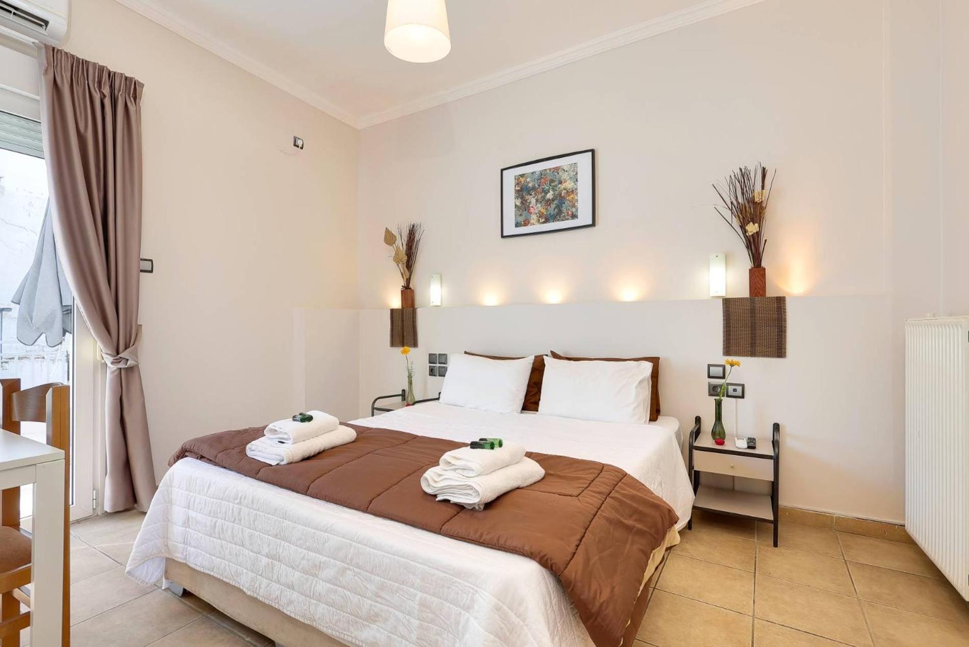 Silver Athens Double Room With Balcony Bagian luar foto