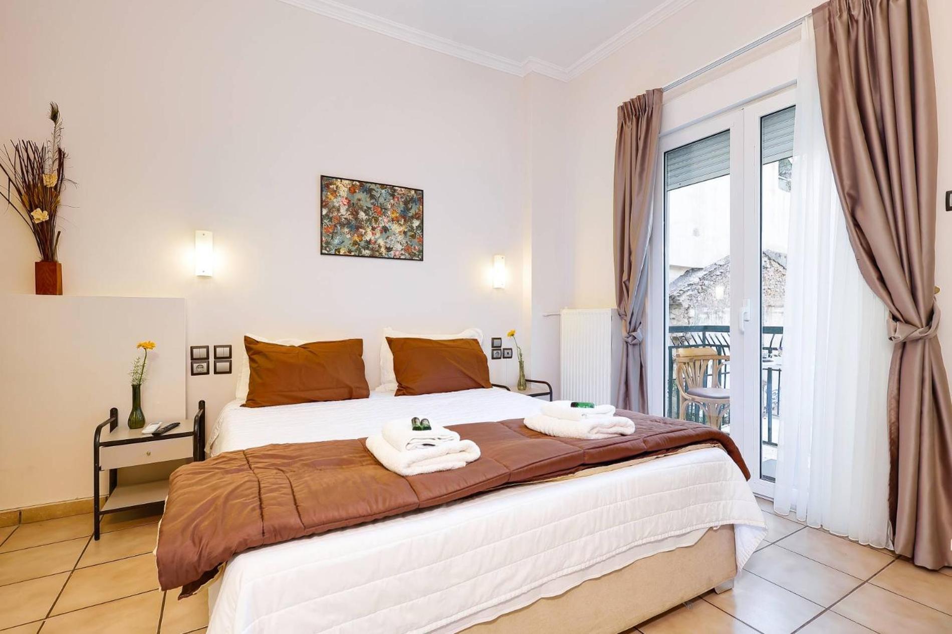 Silver Athens Double Room With Balcony Bagian luar foto