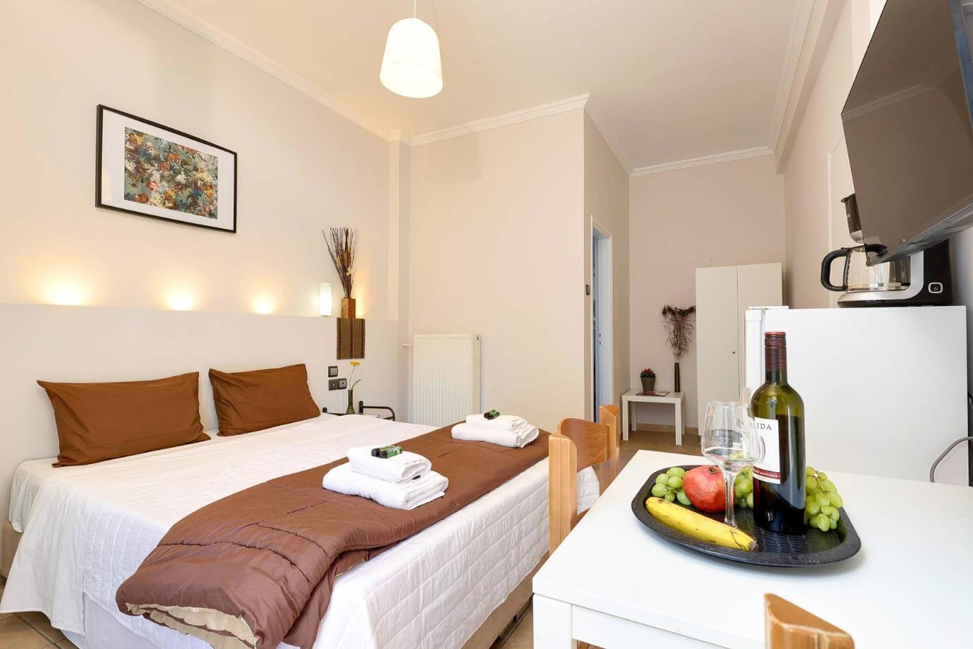 Silver Athens Double Room With Balcony Bagian luar foto