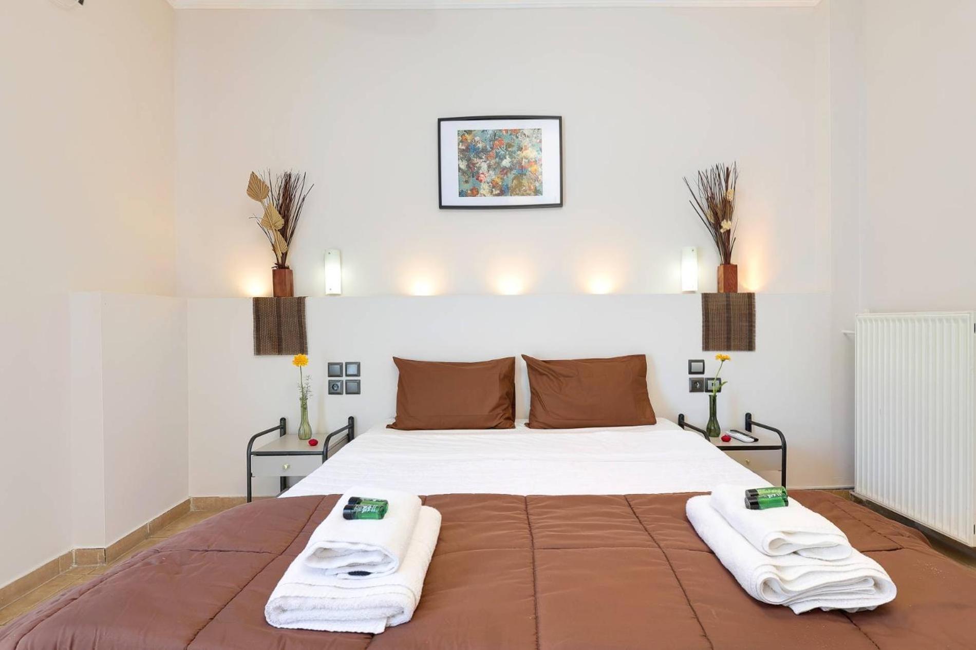 Silver Athens Double Room With Balcony Bagian luar foto