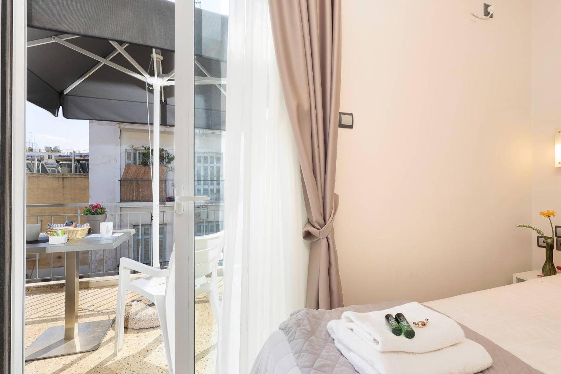 Silver Athens Double Room With Balcony Bagian luar foto