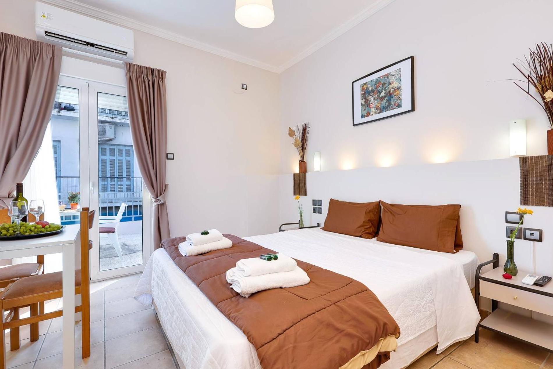 Silver Athens Double Room With Balcony Bagian luar foto