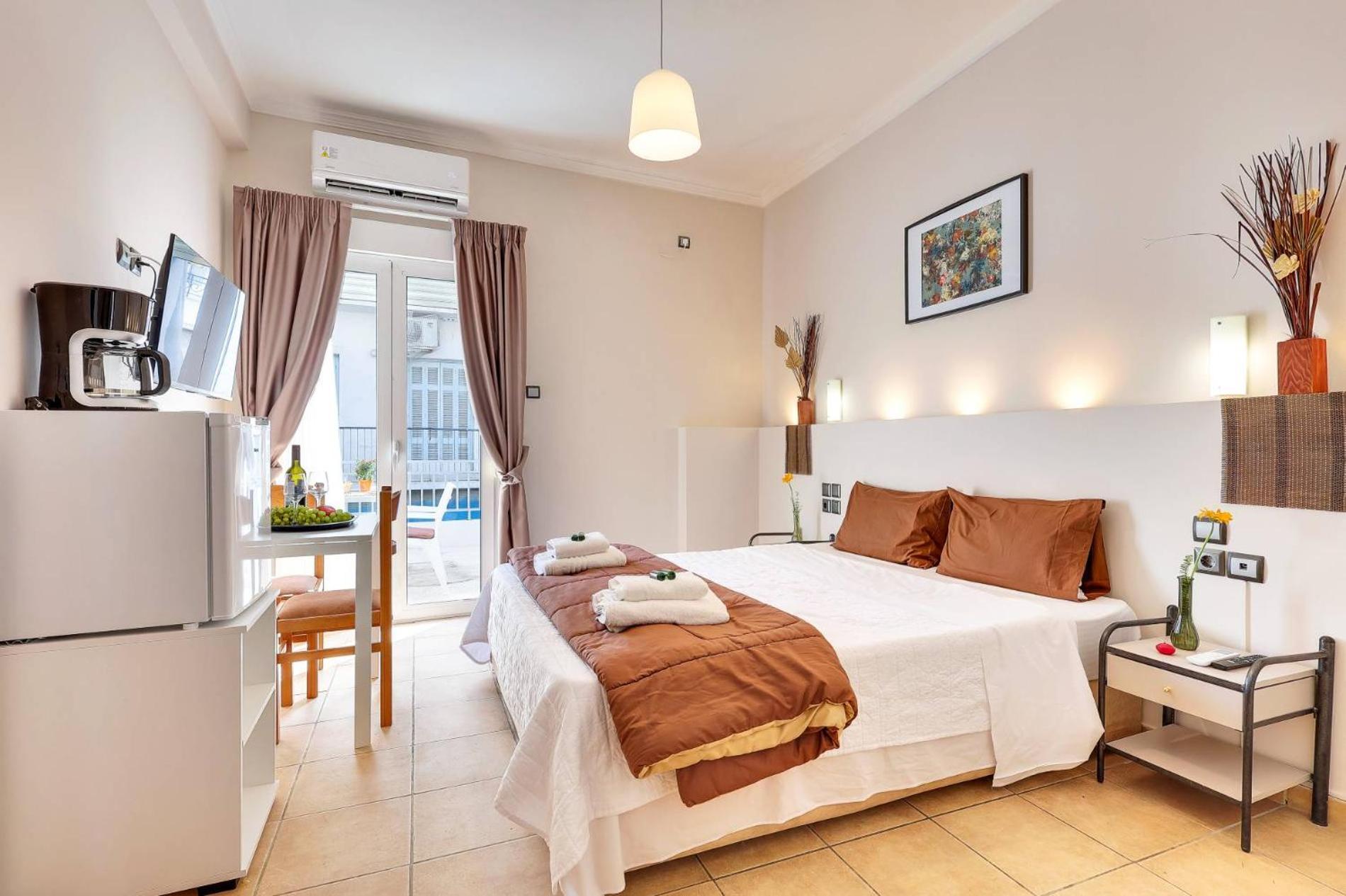 Silver Athens Double Room With Balcony Bagian luar foto